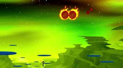 VOICE: Hurry now. Only
one of you can win. - Justice League Action