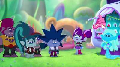 VOICE:
It's never gonna stop! - Trolls: TrollsTopia
