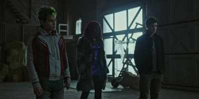 [voices whispering indistinctly] - Titans