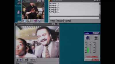 (VOLUNTEERS AND
STUDENTS APPLAUDING) - Time Bomb Y2K