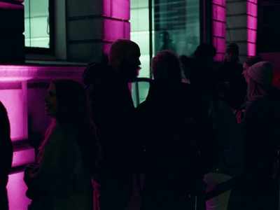 Volunteers made their rounds
every night. - Occupied City