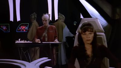 Vorlon observation post destroyed. - Babylon 5