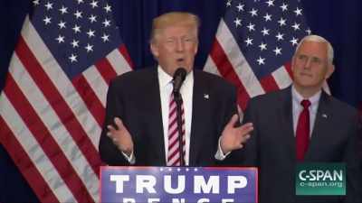 Vote your conscience,
vote for candidates - Trump: The Art of the Insult