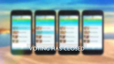 Votes cast since Friday - Love Island