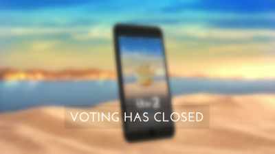 Voting is free and available
on iOS and Android devices, - Love Island