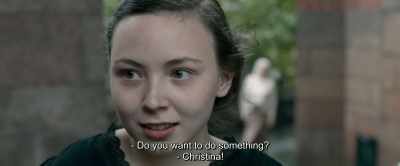 - Vrei sã faci ceva?
- Christina! - Sami Blood