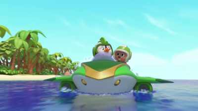 Vroom over first so we can
rescue Ms. Brownbear. - Top Wing