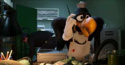 W-well, sure,
I could use a harness for my arm. - Woody Woodpecker Goes to Camp