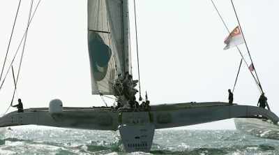 Wade: The 110-foot
trimaran geronimo... - Mysteries of the Deep