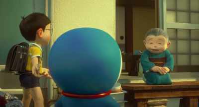 Wah, terima kasih, ya, Rakun yang baik. - Stand by Me Doraemon 2