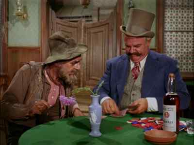 WAIT A MINUTE. 4 CARDS
FOR 3 CARD MONTE? - Gilligan's Island