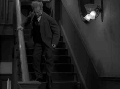 Wait a minute, dear.
Where are you going? - Alfred Hitchcock Presents