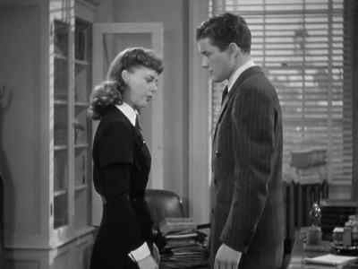 Wait a minute I don't like this flop stuff from you - Kitty Foyle