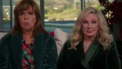 Wait a minute.
I think I slept with him, too! - Ladies of the '80s: A Divas Christmas