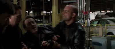 Wait a minute I'll double whatever he's given youJust don't shoot meDon't worry I'm not going to shoot youNo I am going to take you to my workplaceI think you would be very interested in someof the machinery I use - The Italian Job