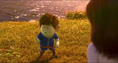 Wait a minute.
My hands are still green sausages. - Red Shoes and the Seven Dwarfs
