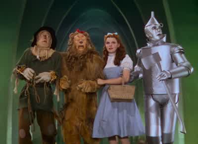 Wait a minute, fellas. - The Wizard of Oz