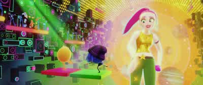 Wait a minuteI've never seen that dance beforeWhat's it calledThe Emoji PopI love it - The Emoji Movie