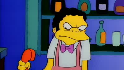 Wait a minute. - The Simpsons
