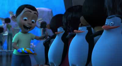 Wait a minute. - Penguins of Madagascar