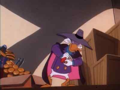 WAIT A MINUTE. SUMMER,
WINTER, SPRING, OR AUTUMN, - Darkwing Duck