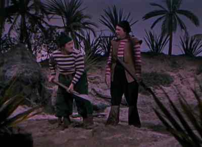          WAIT A MINUTE.
         WHAT ARE YOU DOING? - Abbott and Costello Meet Captain Kidd