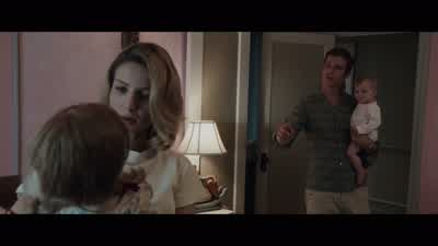 WAIT A SEC, H-HOW DID THAT GET IN THERE? - Annabelle