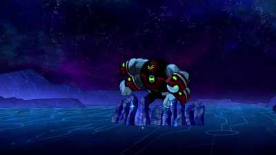 Wait a second.
Aaah! - Ben 10 vs  the Universe: The Movie