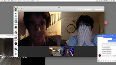 Wait a second.
If he's watching, - Unfriended: Dark Web