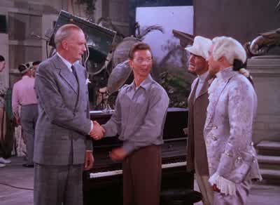 Wait a second Talking pictures You should waitEvery studio's jumping on the bandwagonAll the theaters are putting in sound equipmentWe know nothing about itWhat do you have to knowYou do what you always did You just add talking to it - Singin' in the Rain
