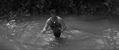 Wait a second. Wait a second.
Just dog paddle. - The Young Lions