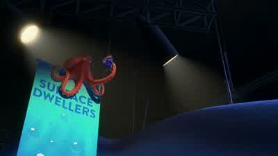 - Wait. - An octopus has three hearts. - Huh. - Finding Dory