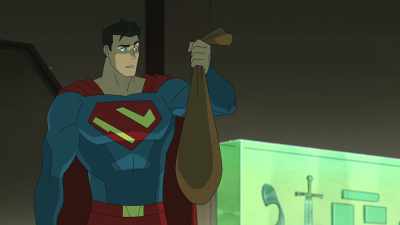 Wait. Are... Are you
robbing this place? - My Adventures with Superman