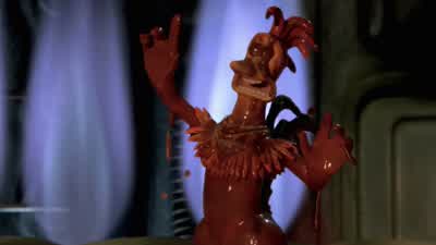 Wait! Go over to the... - Chicken Run