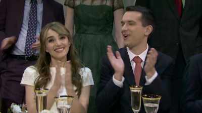 ‫Wait, you guys know domingo?
‫Yeah, yeah, yeah.
‫He was my primary care - SNL50: The Anniversary Special