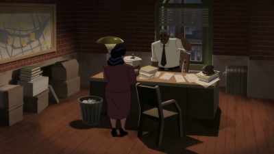 Wait. He was here? - Batman: Caped Crusader