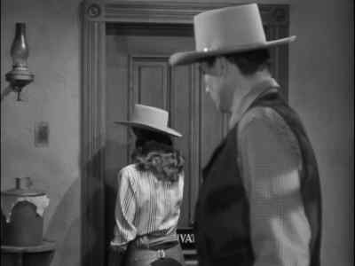 Wait here. - Tall in the Saddle
