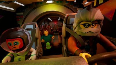 Wait, how'd you
make that gun back there? - LEGO Dreamzzz