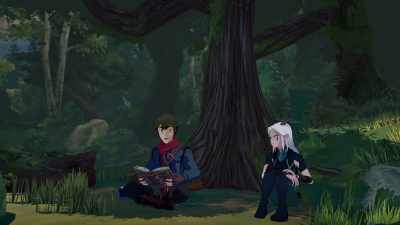 Wait, I... I've seen these before.
At the Banther Lodge. - The Dragon Prince