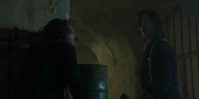 Wait. I--
Man, get up! - The Walking Dead: Daryl Dixon
