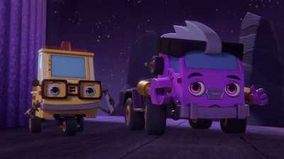 Wait! I need your help for one last thing. - Mighty Monsterwheelies