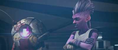 Wait, is this soundproof?
Can she hear us? - Star Trek: Prodigy