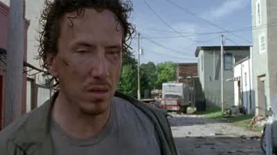 Wait. It should be me. - The Walking Dead