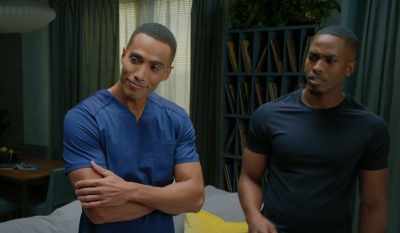 - Wait, you live here, too?
- Uh, just down the hall. - Tyler Perry's Bruh