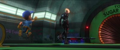 Wait, ma'am.
I'm going with you - Wreck It Ralph