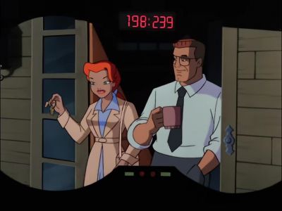 Wait for me, guys. - Batman: The Animated Series