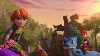 Wait for me, Melodia!
I wanna do more singing! - Dragons: Rescue Riders: Secrets of the Songwing