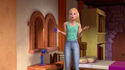 Wait. Phone.
We can call Skipper. - Barbie: A Touch of Magic