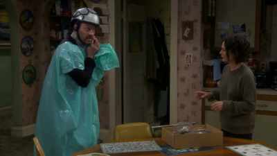 Wait, so, you actually planned
to ride over here - The Conners