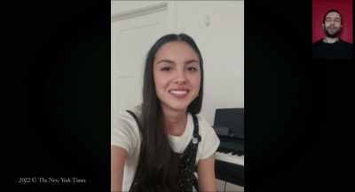 Wait,
so you're second semester senior year, - OLIVIA RODRIGO: driving home 2 u (a SOUR film)